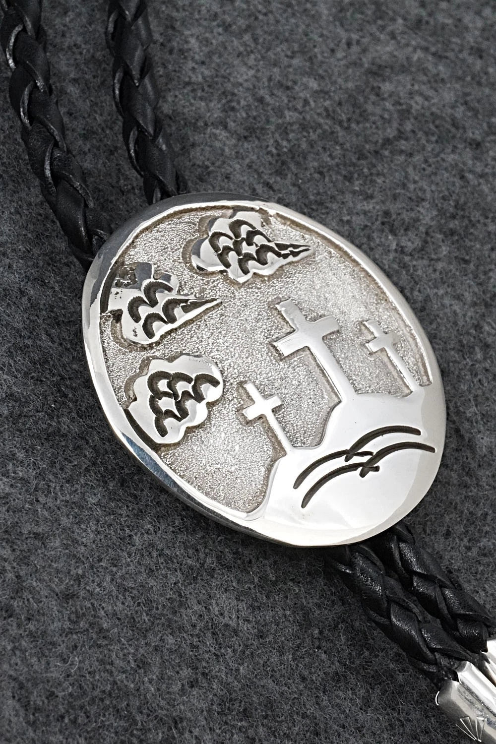 Sterling Silver Bolo Tie - Roger John