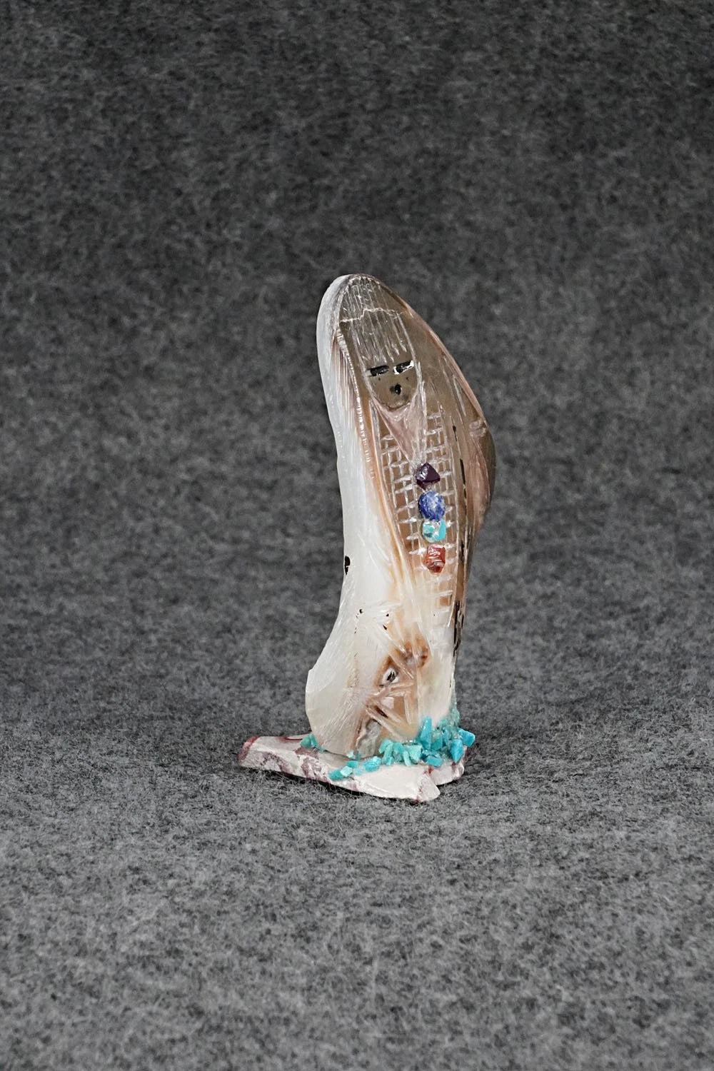 Corn Maiden Zuni Fetish Carving - Gloria Chattin