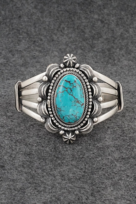 Turquoise & Sterling Silver Bracelet - Kathleen Livingston