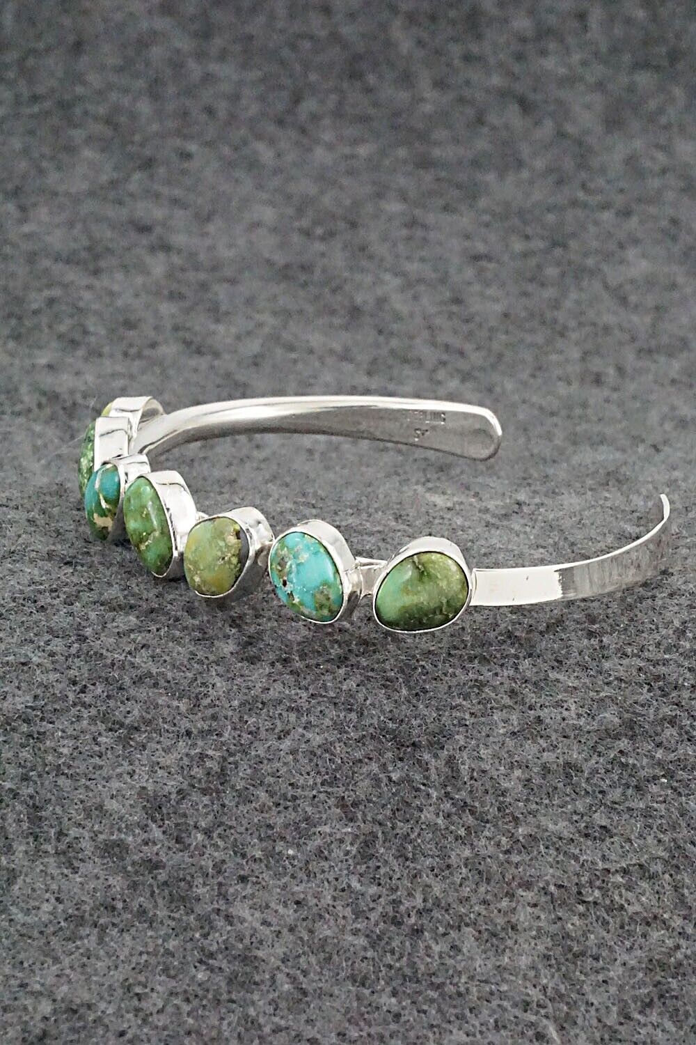 Turquoise & Sterling Silver Bracelet - Samuel Yellowhair