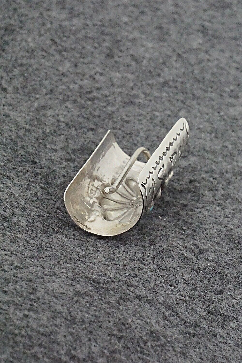 Turquoise & Sterling Silver Hair Pin - Arlene Soce