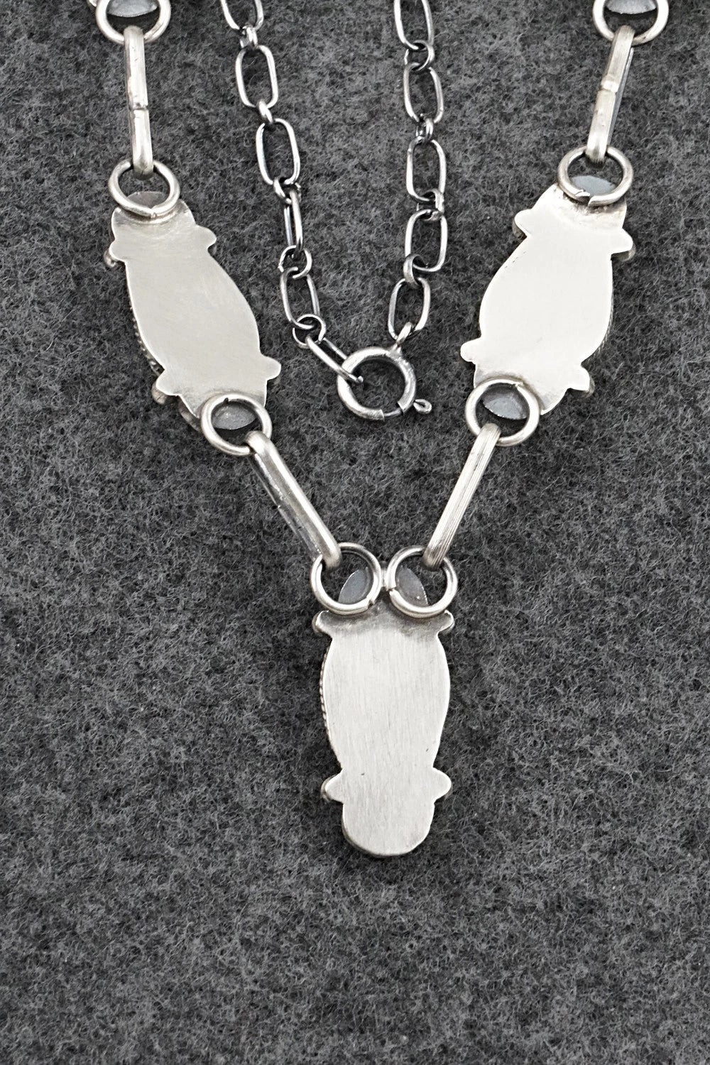 Turquoise & Sterling Silver Necklace - Derrick Gordon