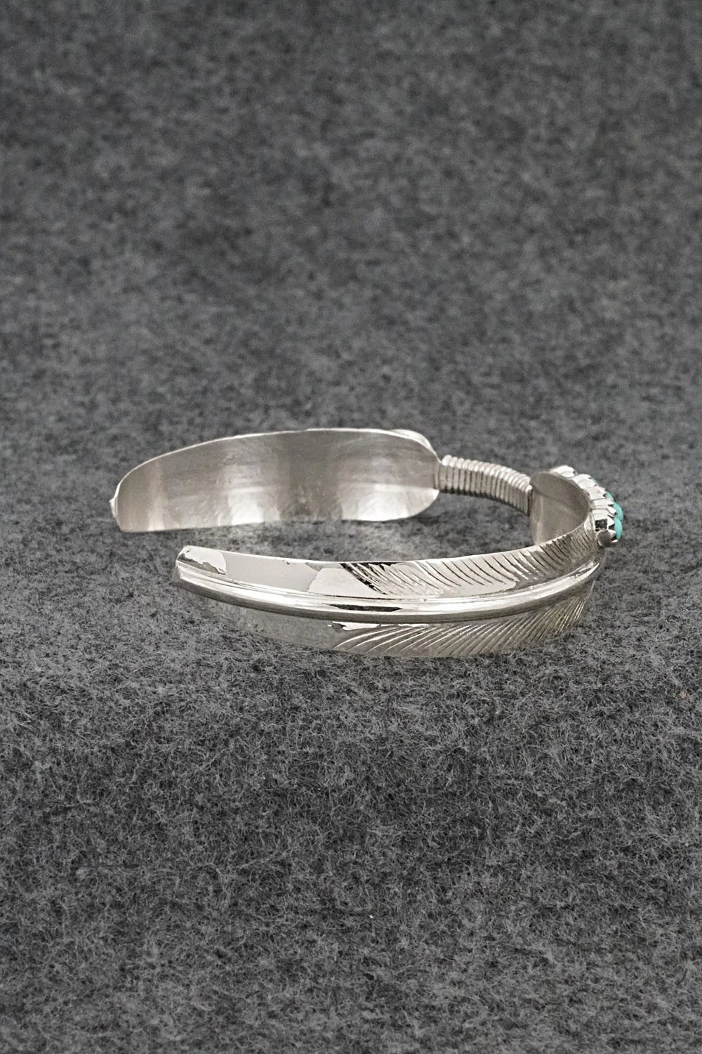 Turquoise and Sterling Silver Bracelet - Aaron Davis
