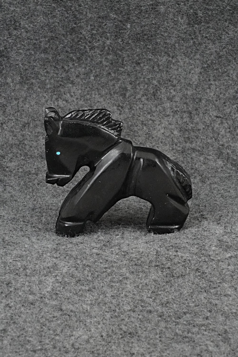 Horse Zuni Fetish Carving - Tony Mackel