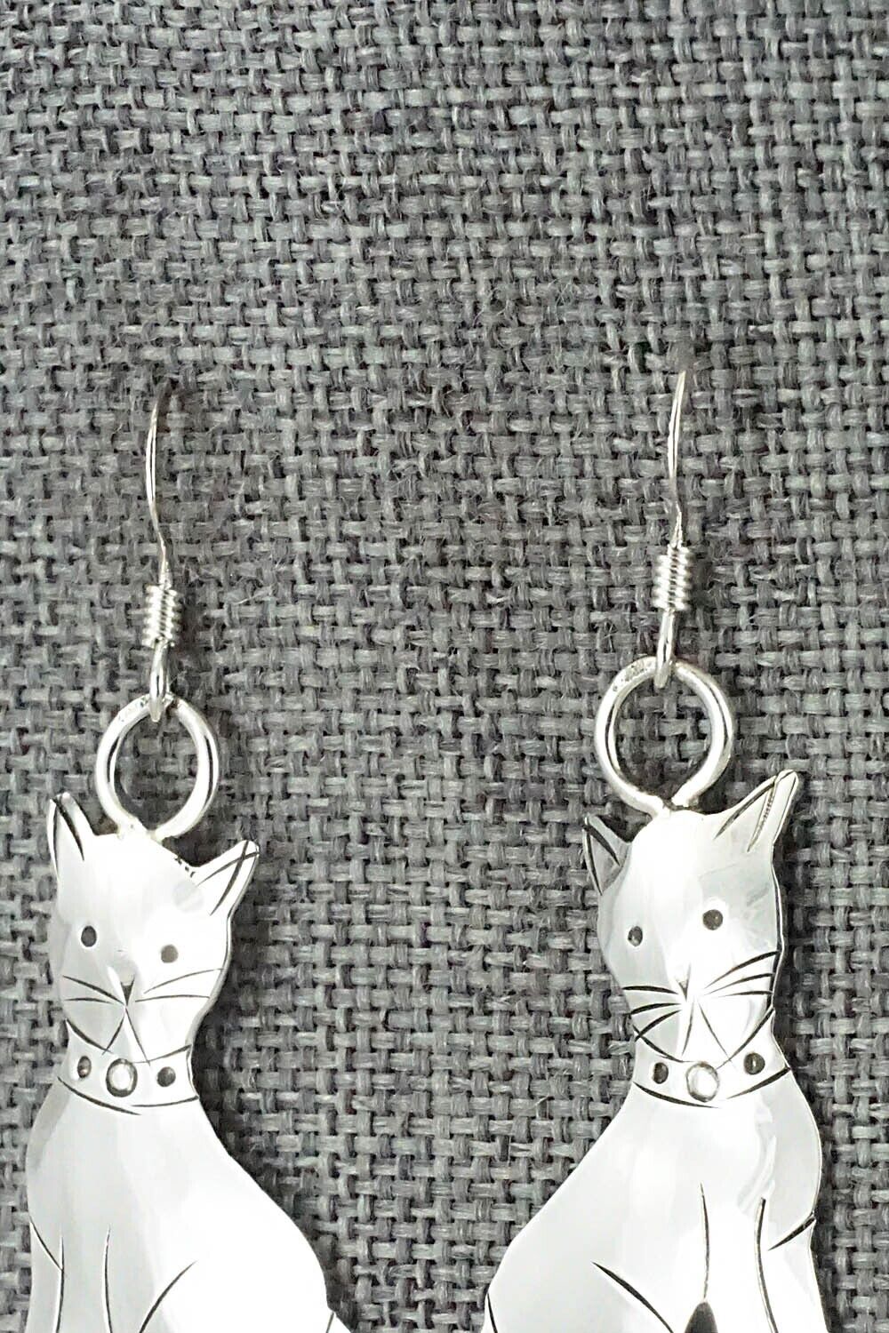 Sterling Silver Earrings - Louise Yazzie