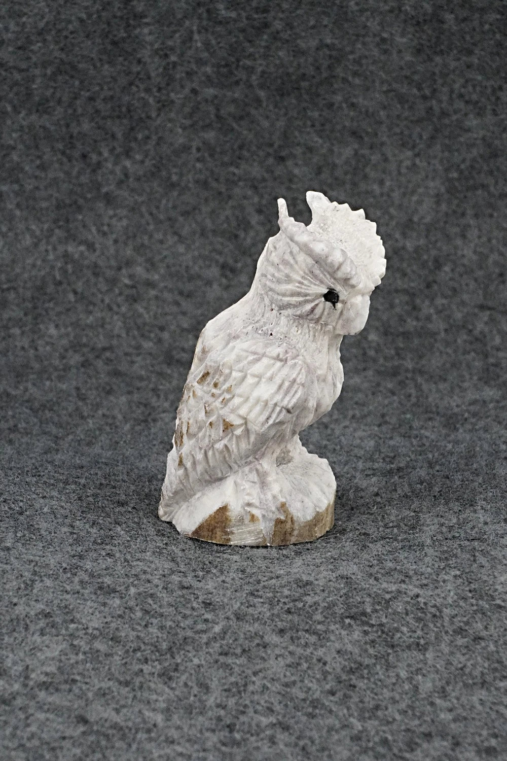 Owl Zuni Fetish Carving - Chris Peina