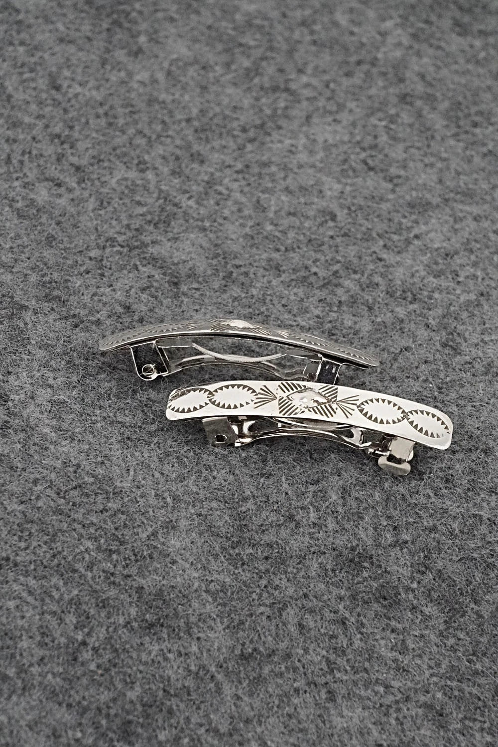Sterling Silver Barrettes - Bertha Begay