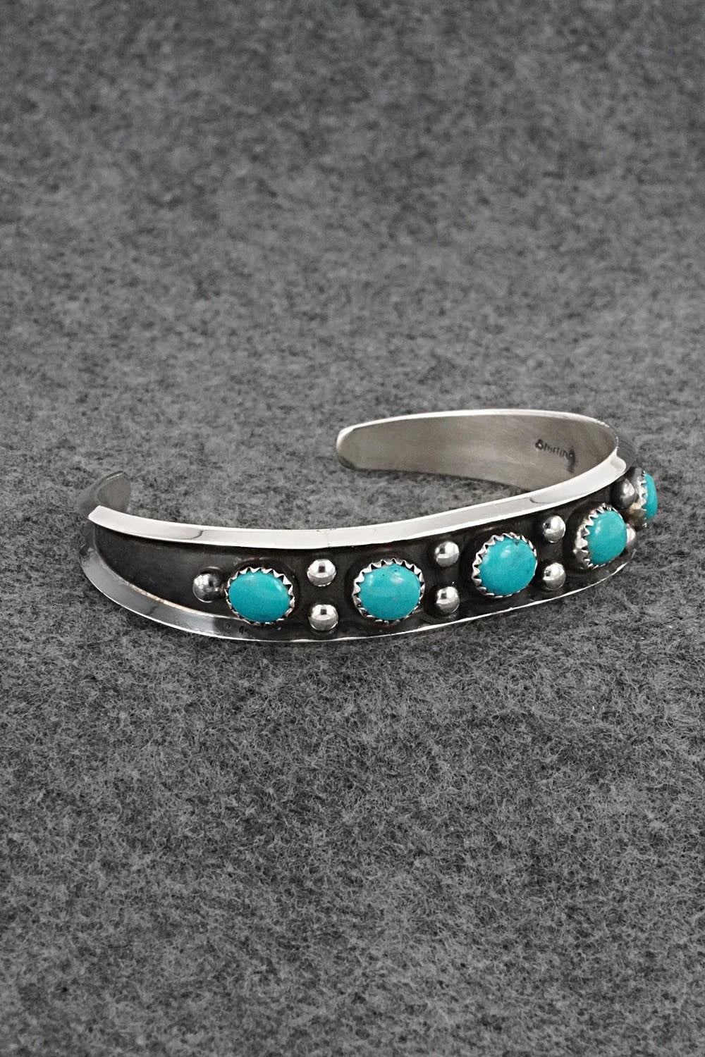 Turquoise & Sterling Silver Bracelet - Paul Largo