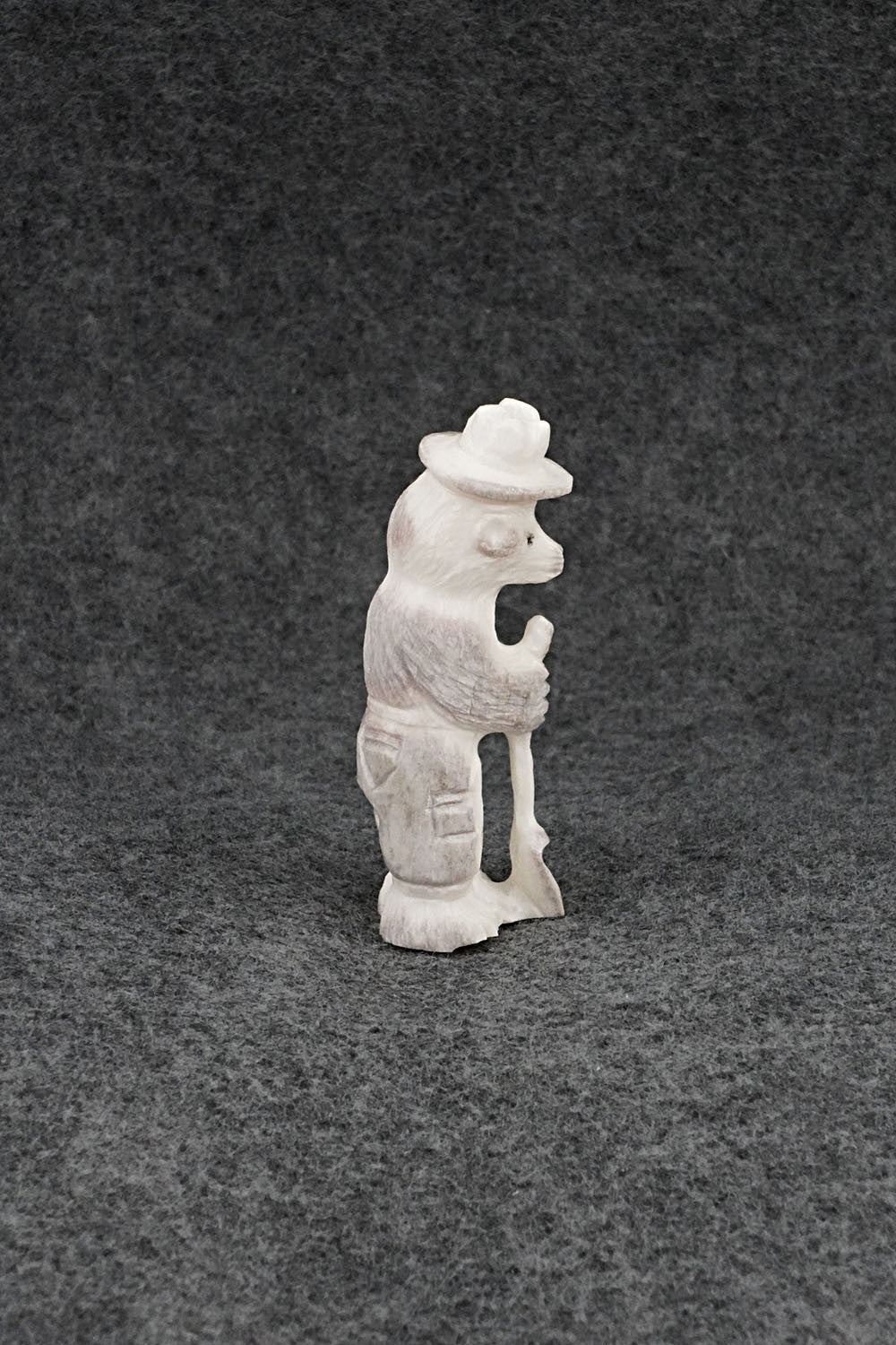 Smokey Bear Zuni Fetish Carving - Chris Peina