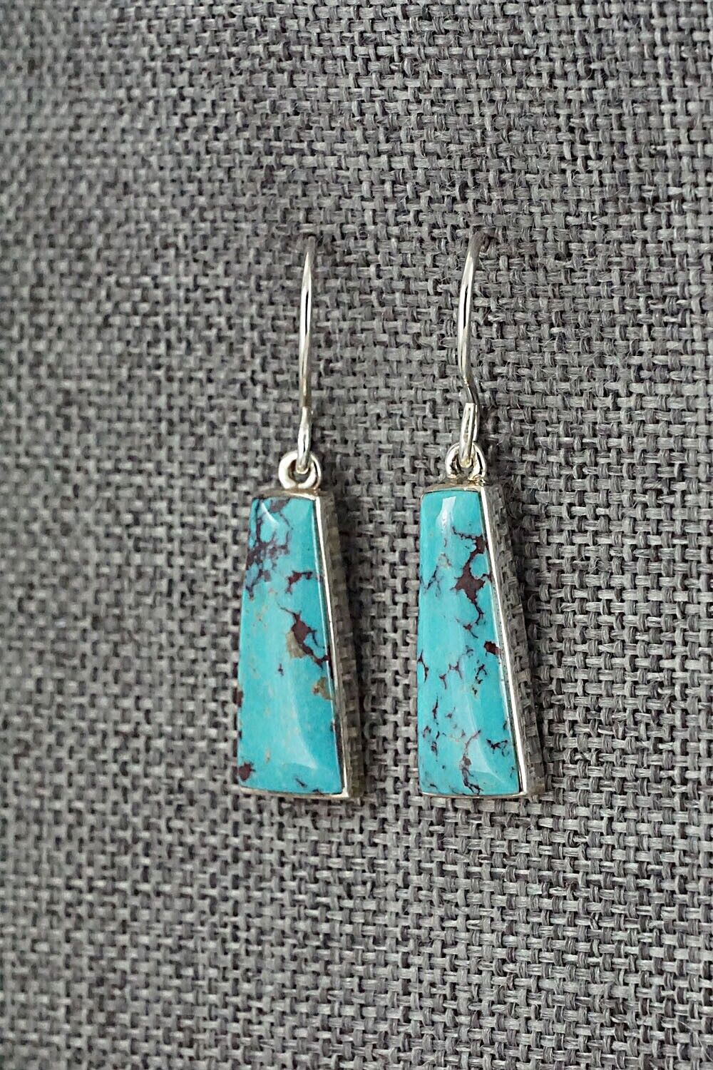 Turquoise & Sterling Silver Earrings - Cathy Webster