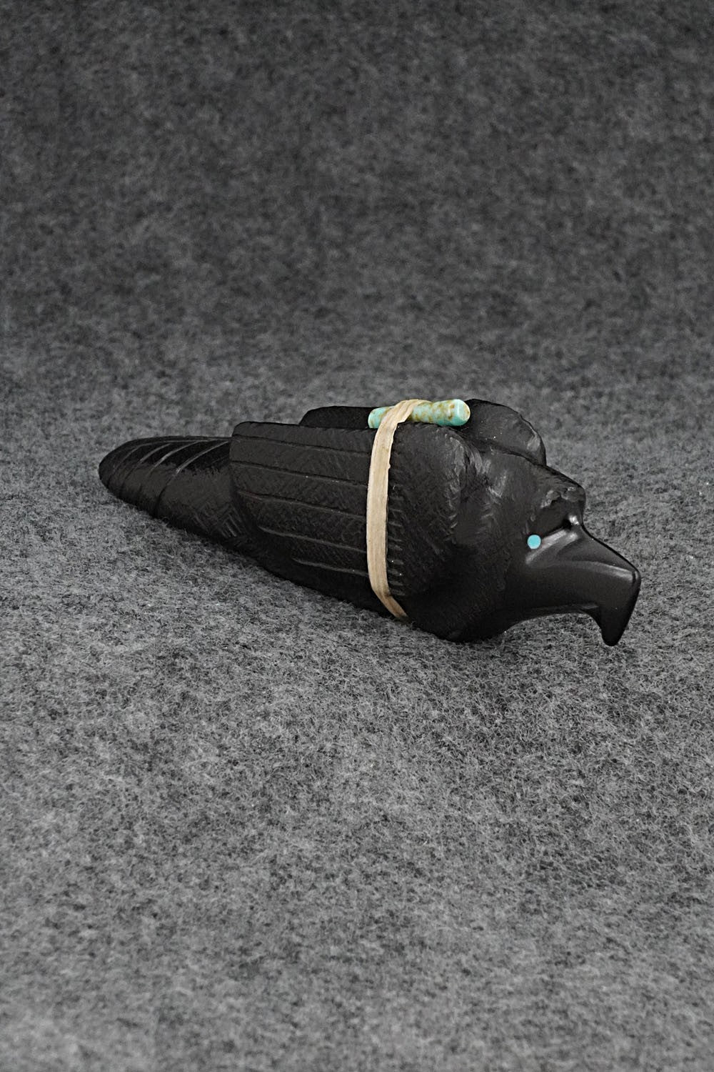 Eagle Zuni Fetish Carving - Herbert Halate