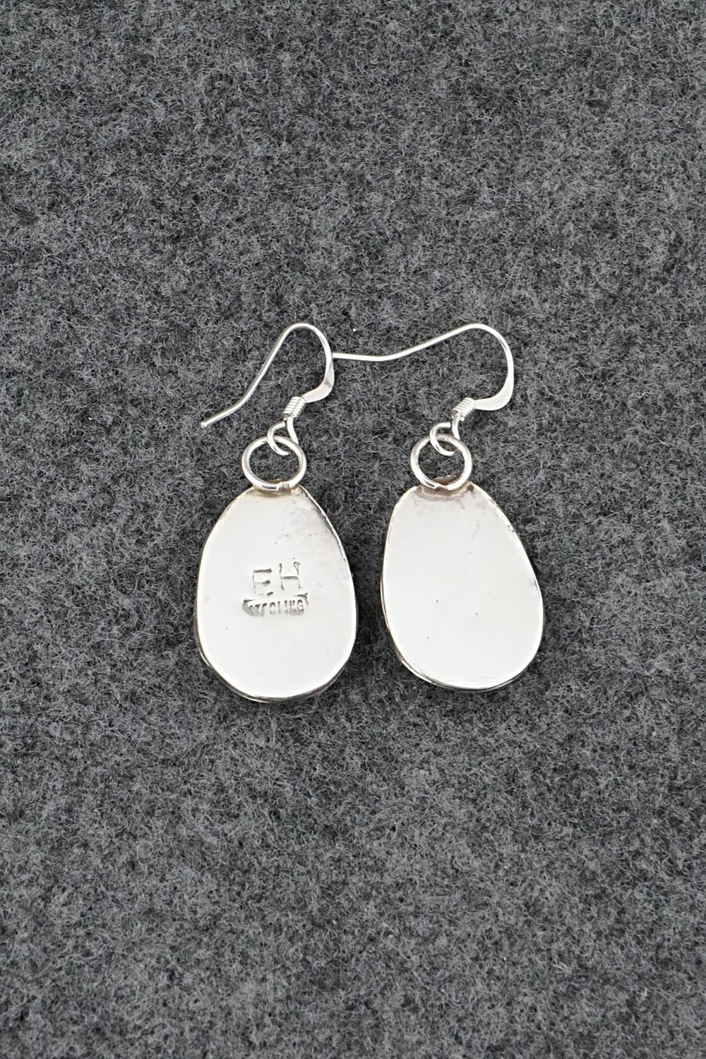 Turquoise & Sterling Silver Earrings - Ernest Hawthorne