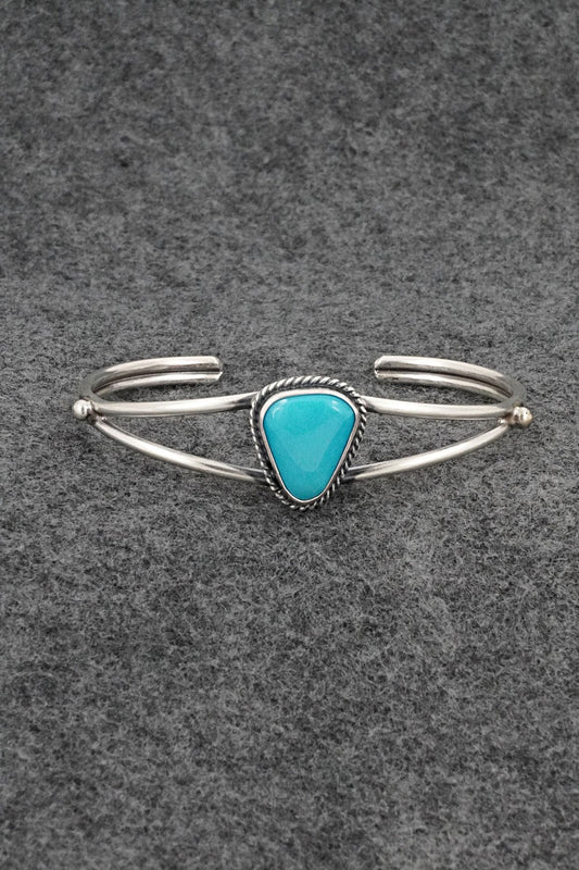 Turquoise & Sterling Silver Bracelet - Rena Begay