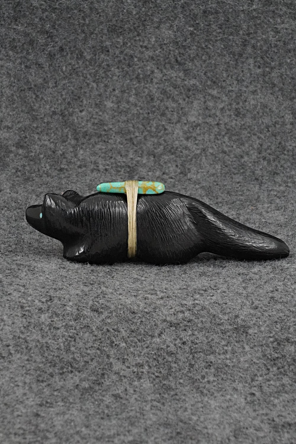Wolf Zuni Fetish Carving - Herbert Halate