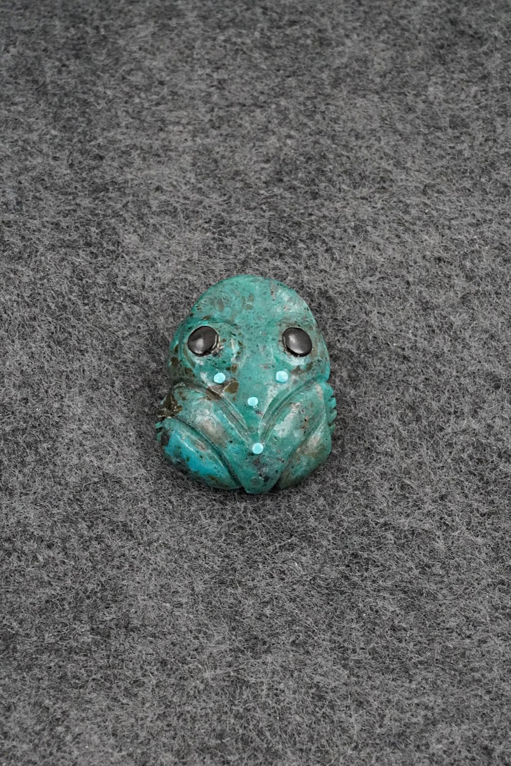 Frog Zuni Fetish Carving - Charlotte Blackgoat