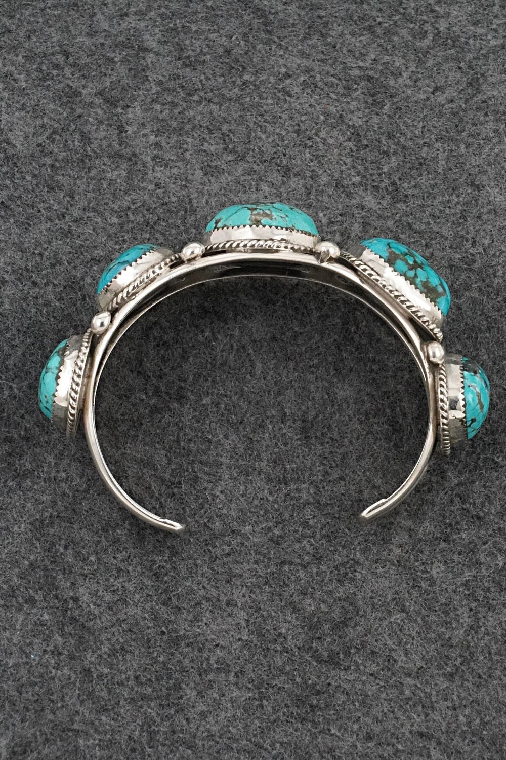 Turquoise & Sterling Silver Bracelet - Ray Nez