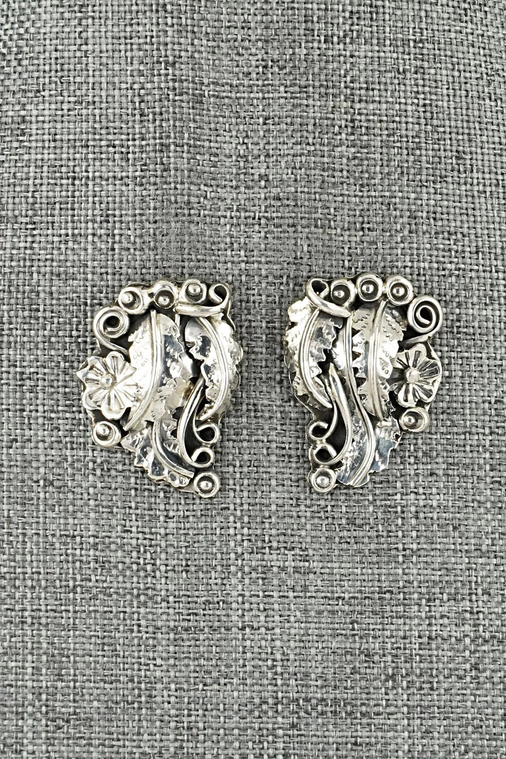 Sterling Silver Squash Blossom Set - Harry B. Yazzie