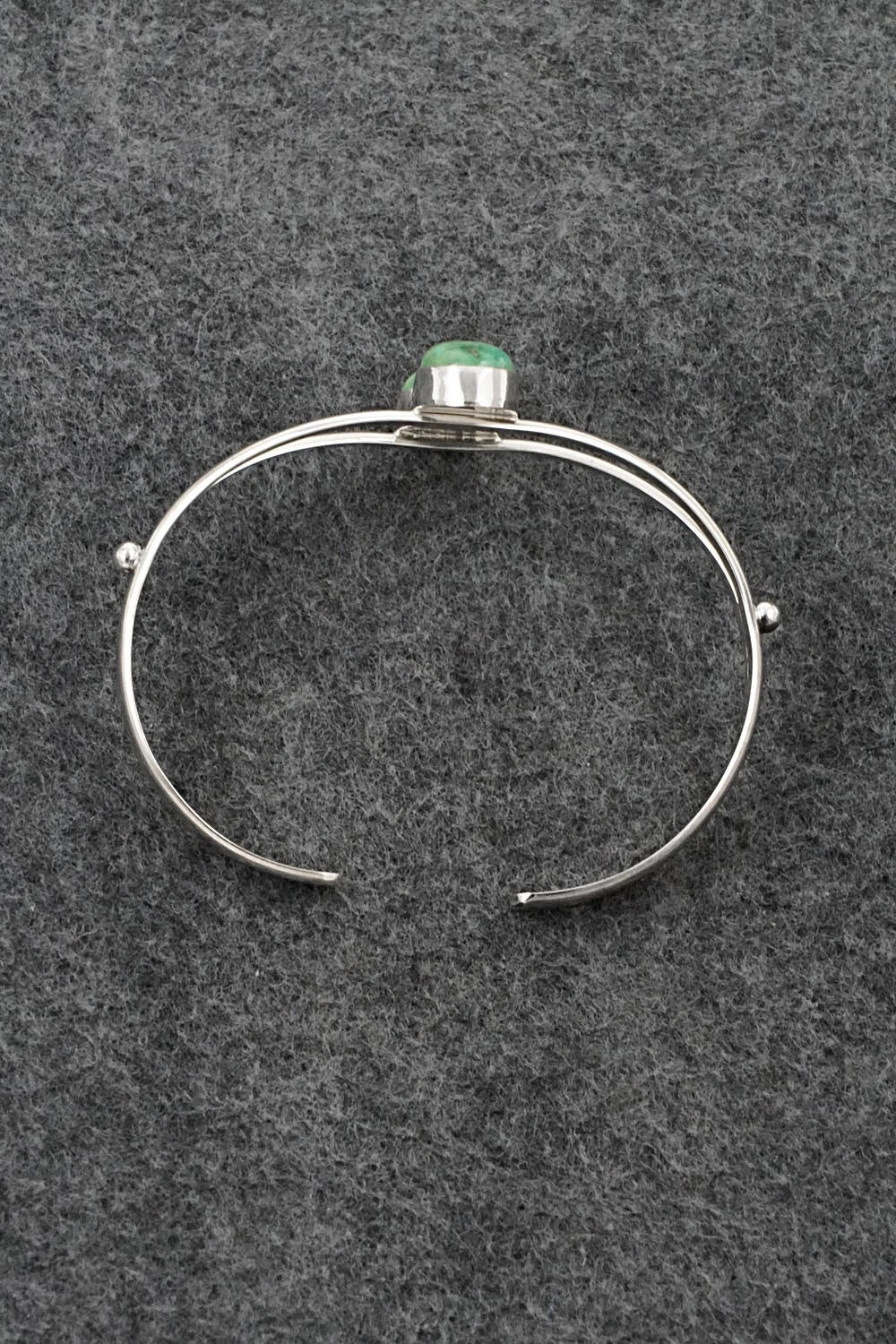 Turquoise & Sterling Silver Bracelet - Eugene Gruber