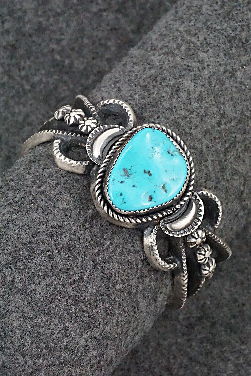 Turquoise & Sterling Silver Bracelet - Richard Yazzie