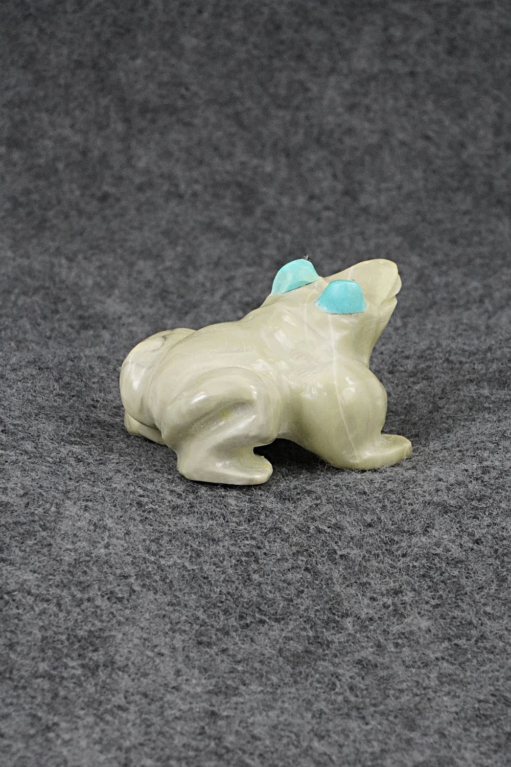 Frog Zuni Fetish Carving - Freddie Leekya