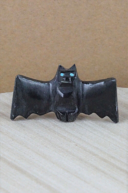 Bat Zuni Fetish Carving - Tim Lementino