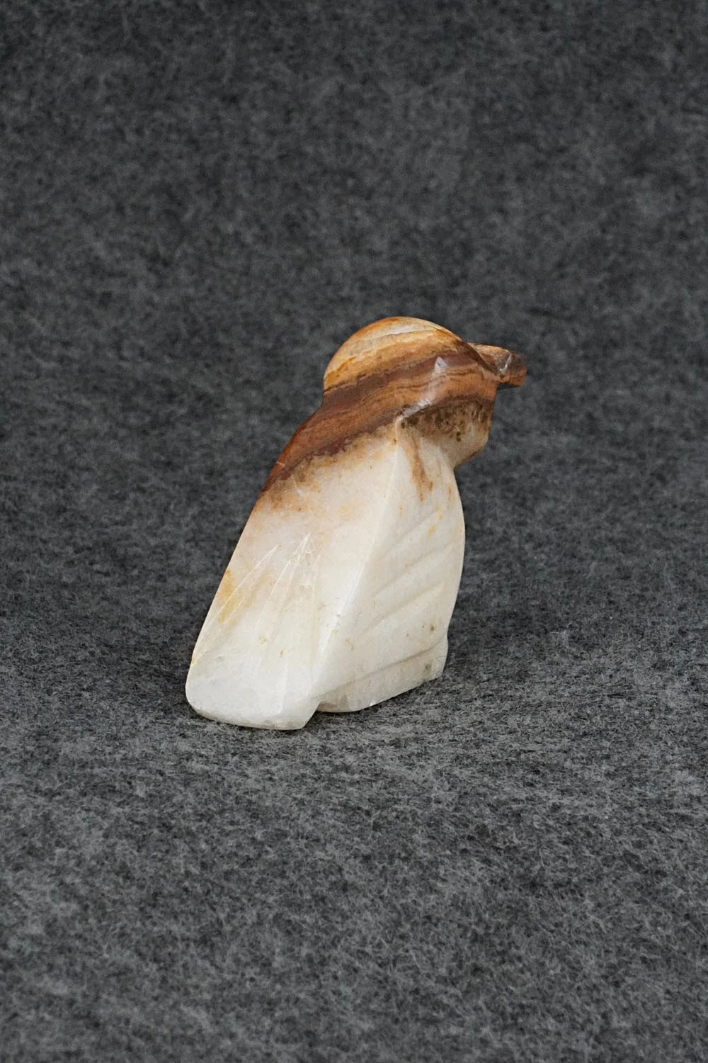 Owl Zuni Fetish Carving - Abby Panteah Quam