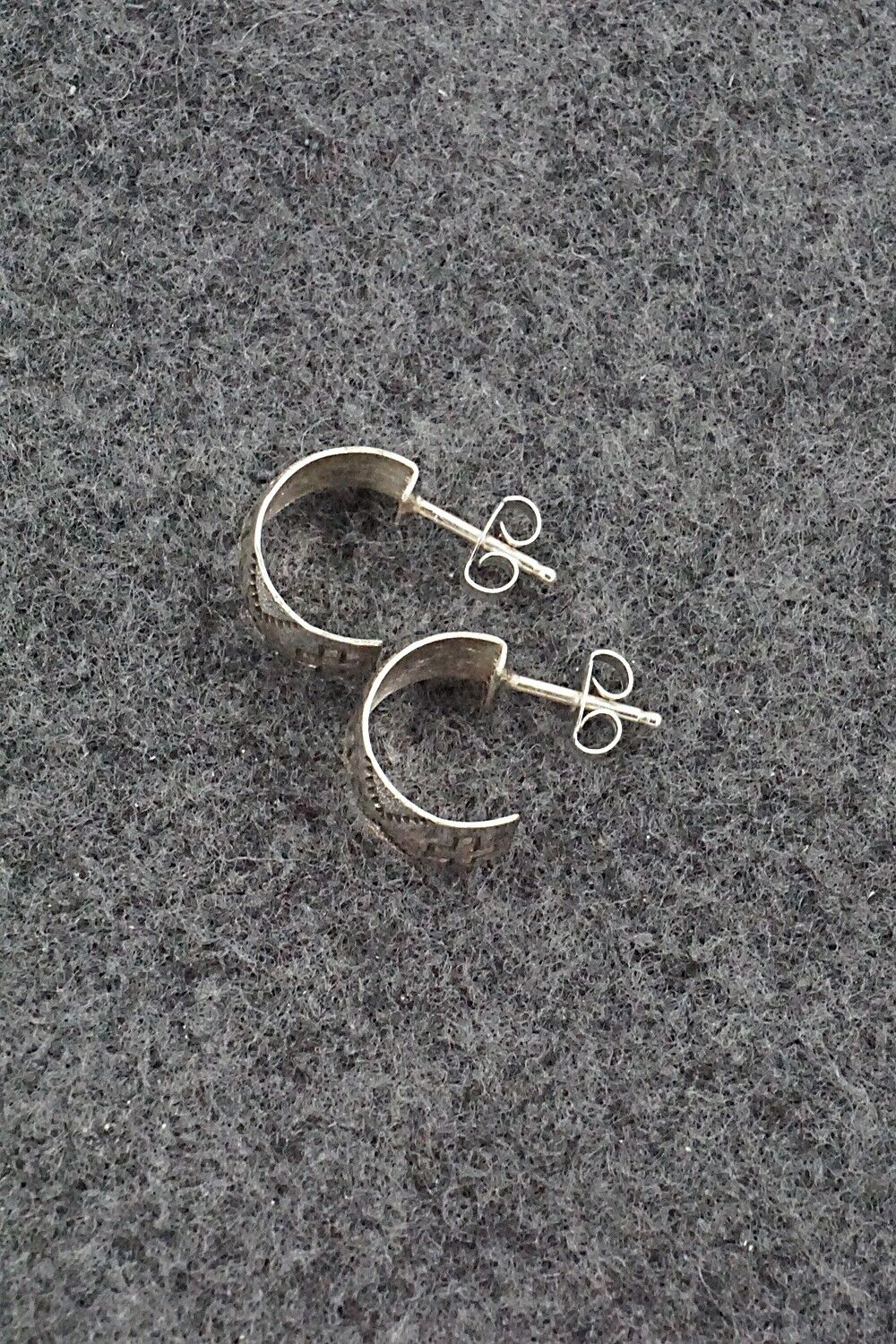 Sterling Silver Hoop Earrings - Nora Ashley
