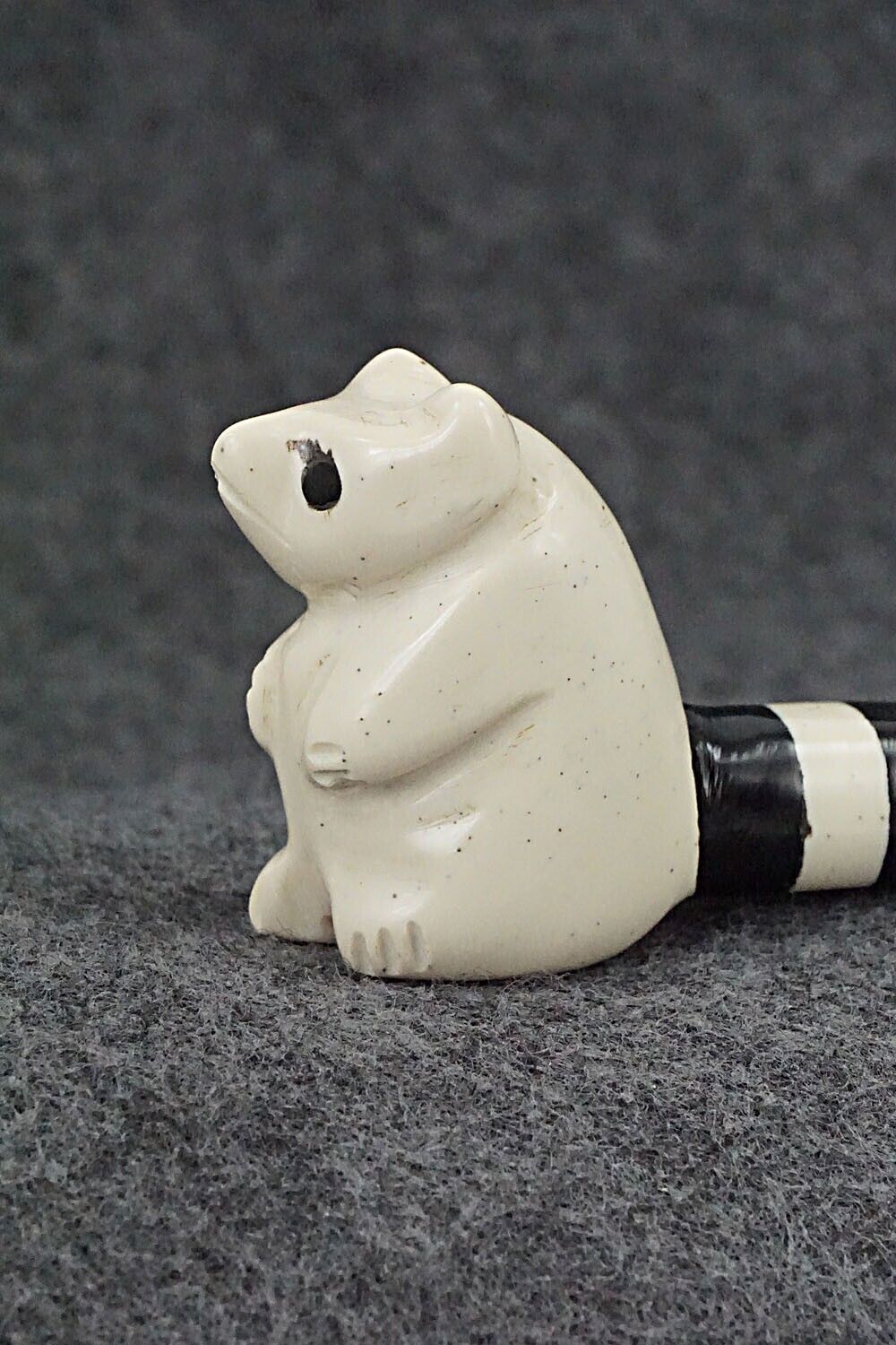 Racoon Zuni Fetish Carving - Justin Red Elk