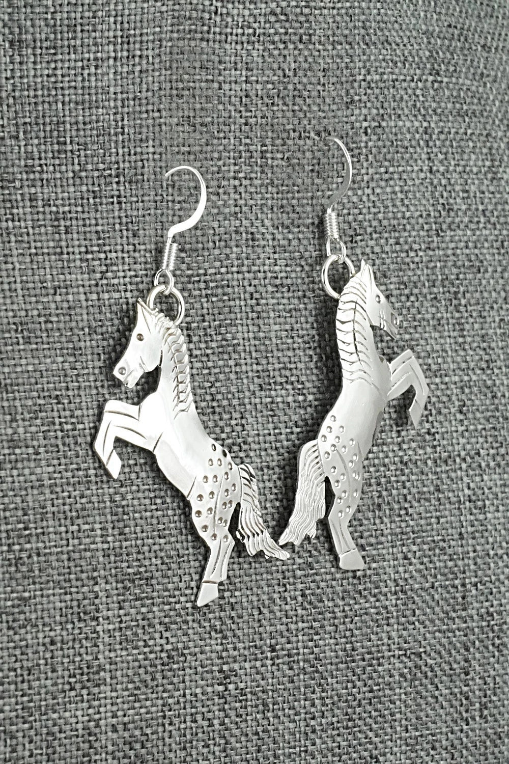 Sterling Silver Earrings - Louise Yazzie