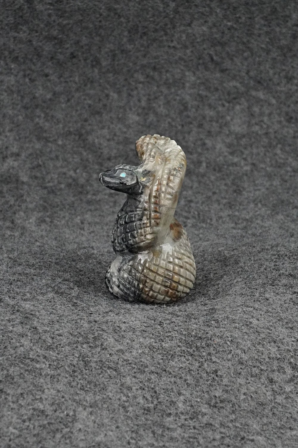 Rattlesnake Zuni Fetish Carving - Paulette & Farlan Quam