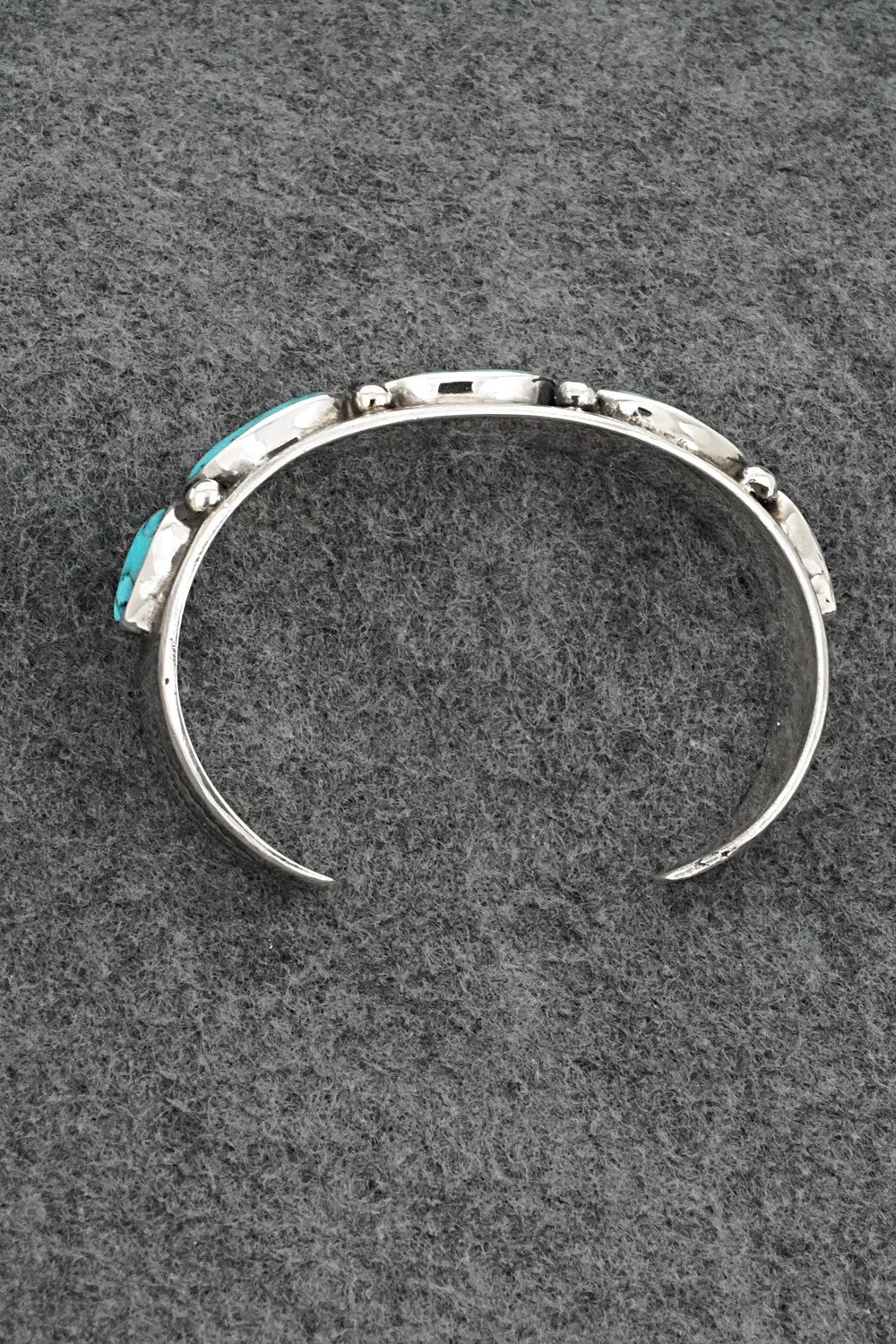 Turquoise & Sterling Silver Bracelet - Mike Platero