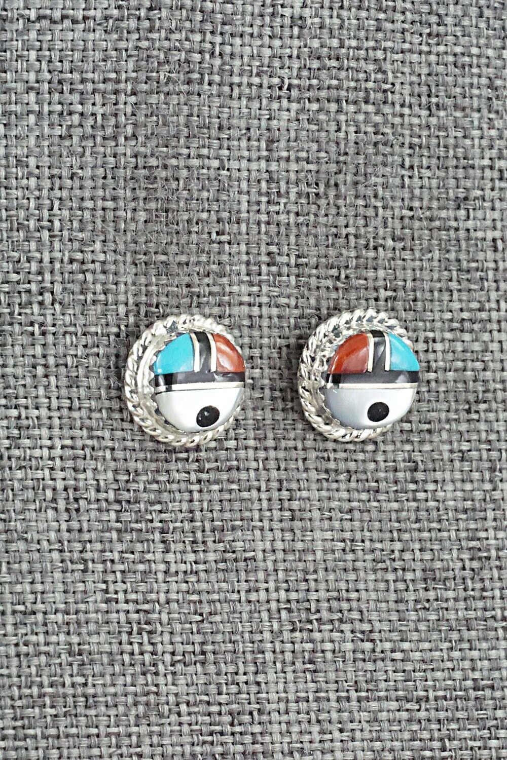 Multi-Stone & Sterling Silver Earrings - Elvira Kiytite