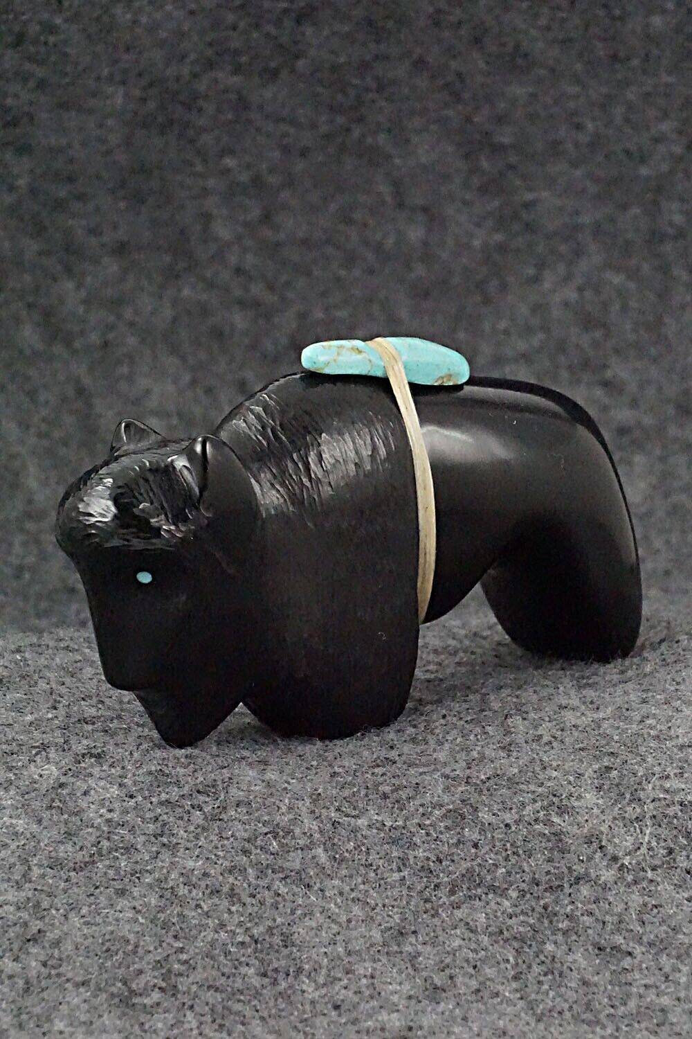 Buffalo Zuni Fetish Carving - Herbert Halate