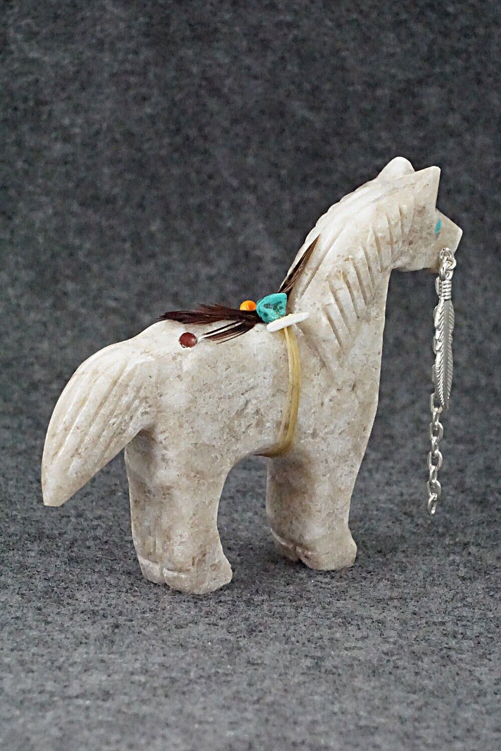 Horse Navajo Fetish Carving - Ben Livingston