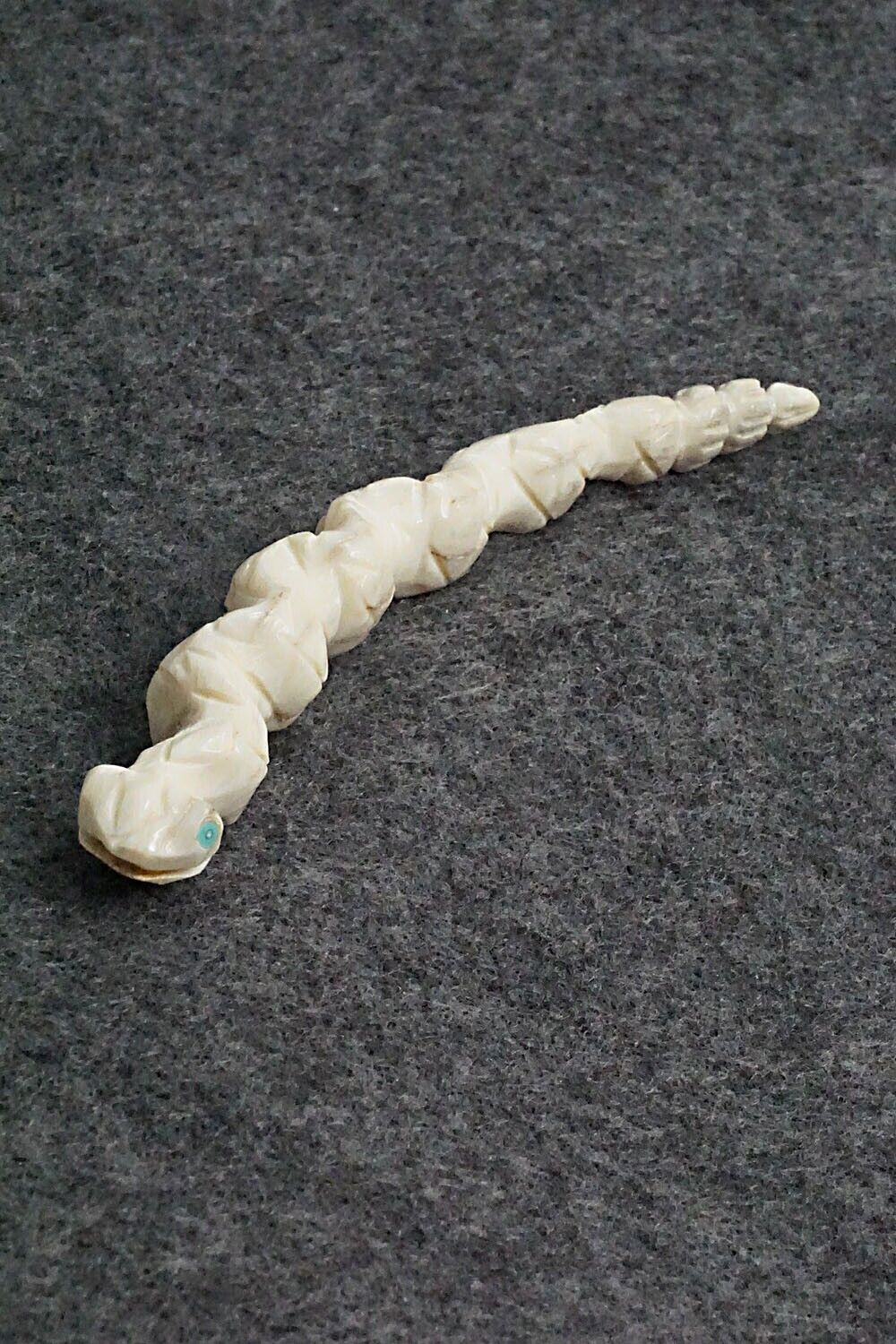 Rattlesnake Zuni Fetish Carving - Allison White