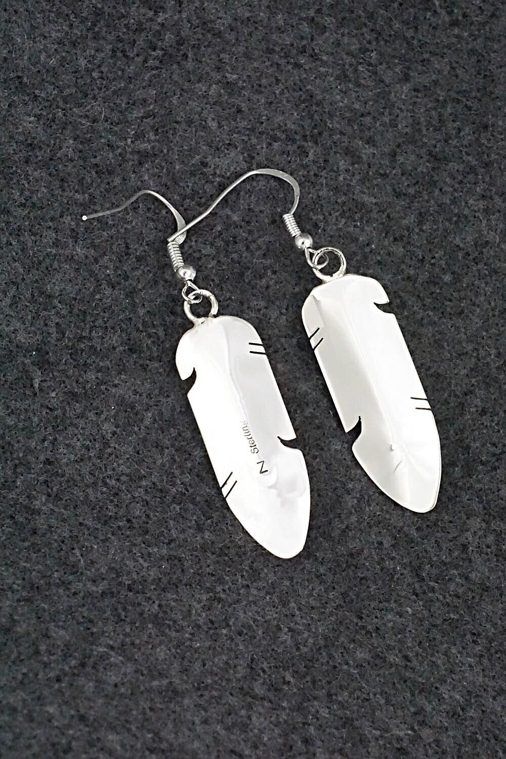 Turquoise & Sterling Silver Earrings - Marilyn Yazzie