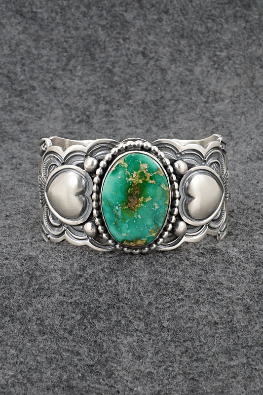 Turquoise & Sterling Silver Bracelet - Arnold Blackgoat