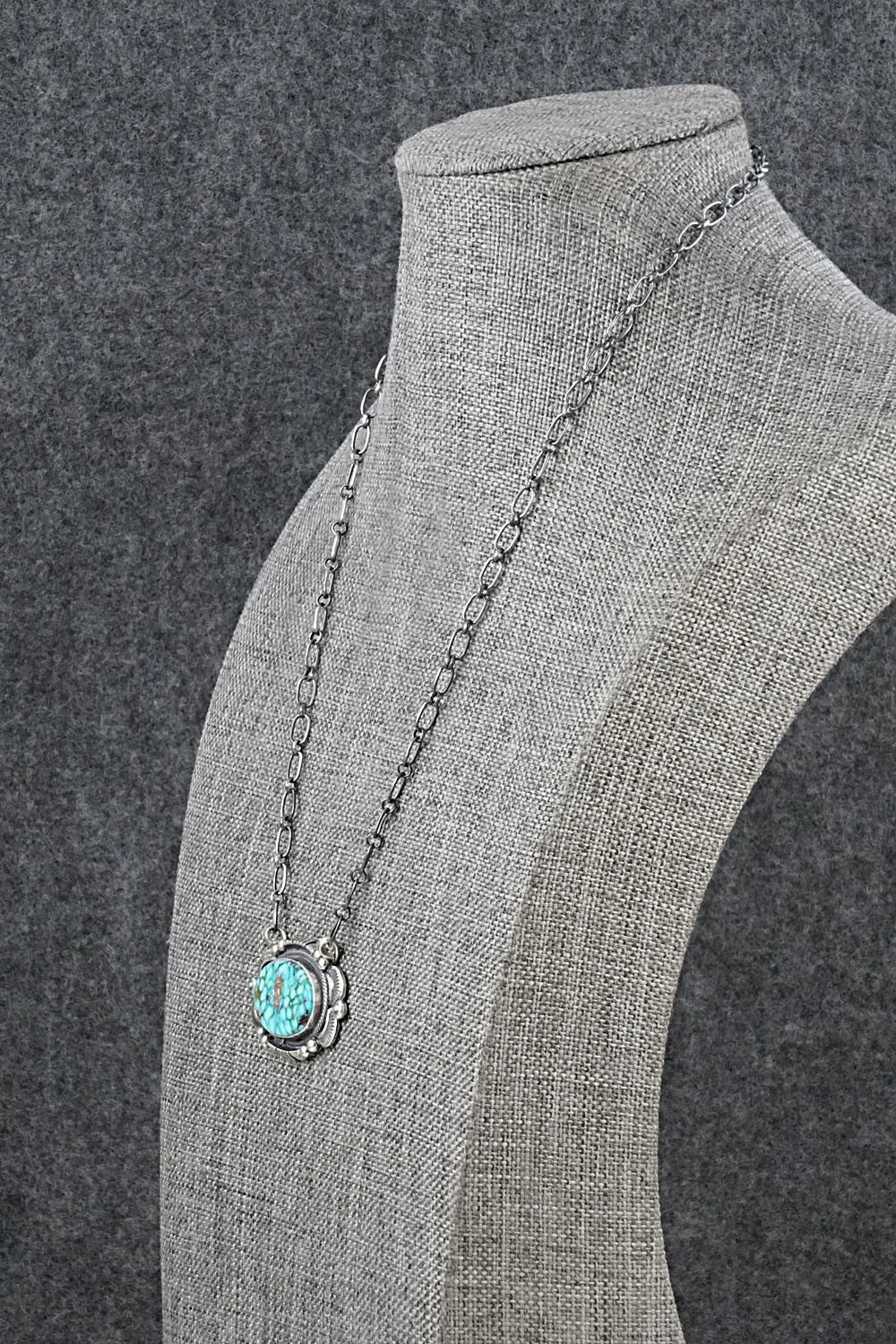 Turquoise & Sterling Silver Necklace - Daniel Benally