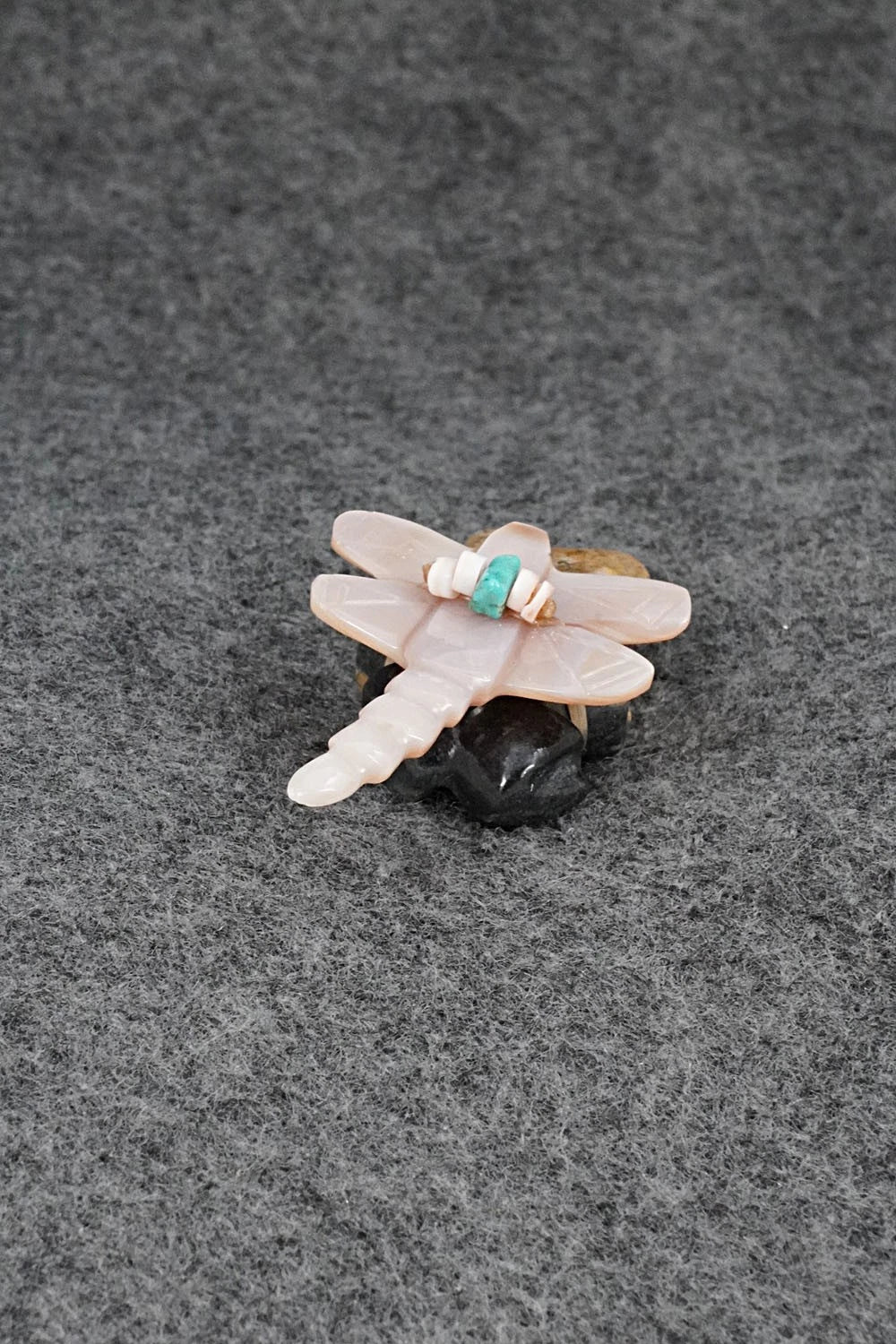 Frog Zuni Fetish Carving - Daisy Rose Leonard