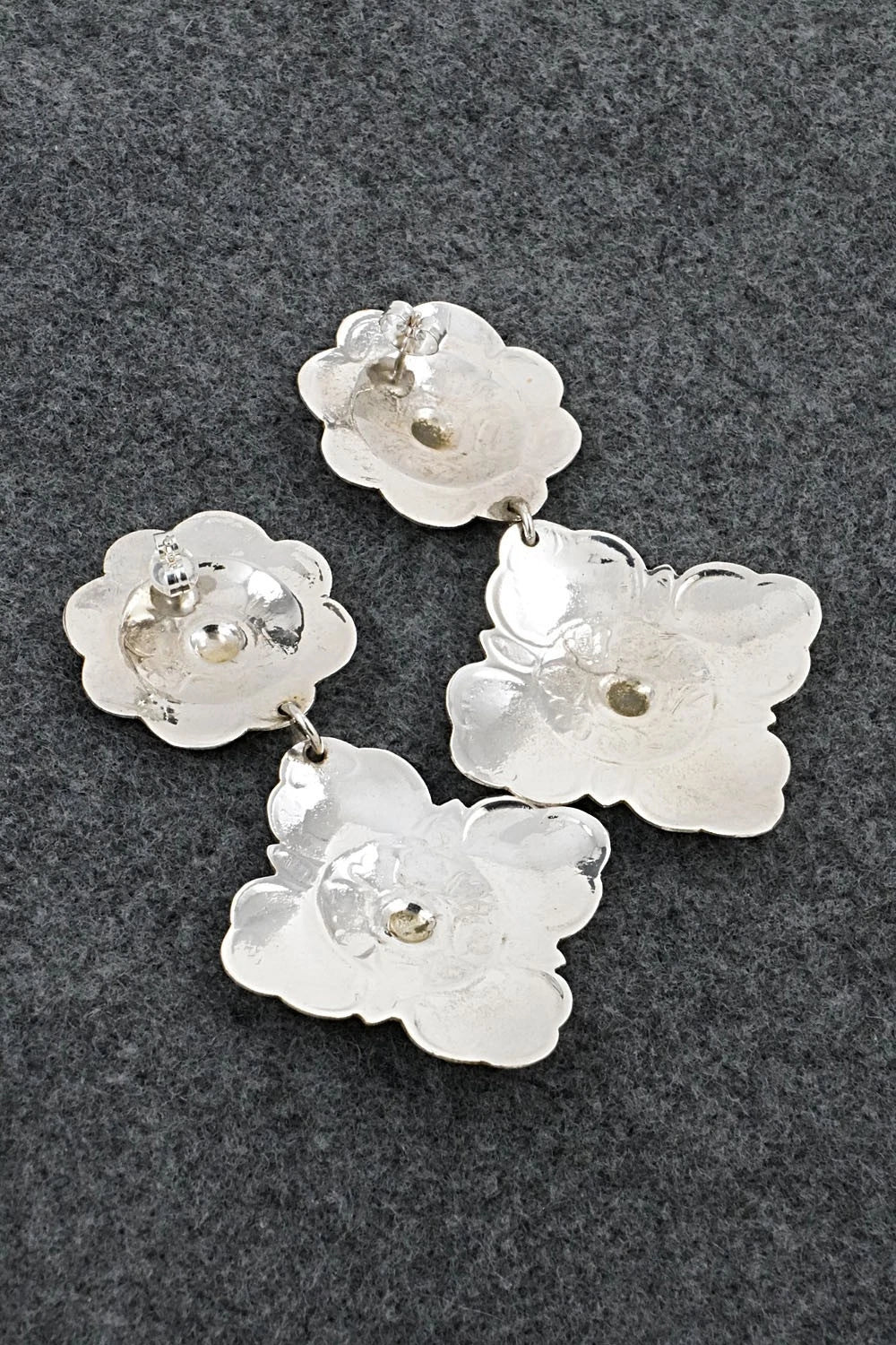 Sterling Silver Earrings - Bertha Begay
