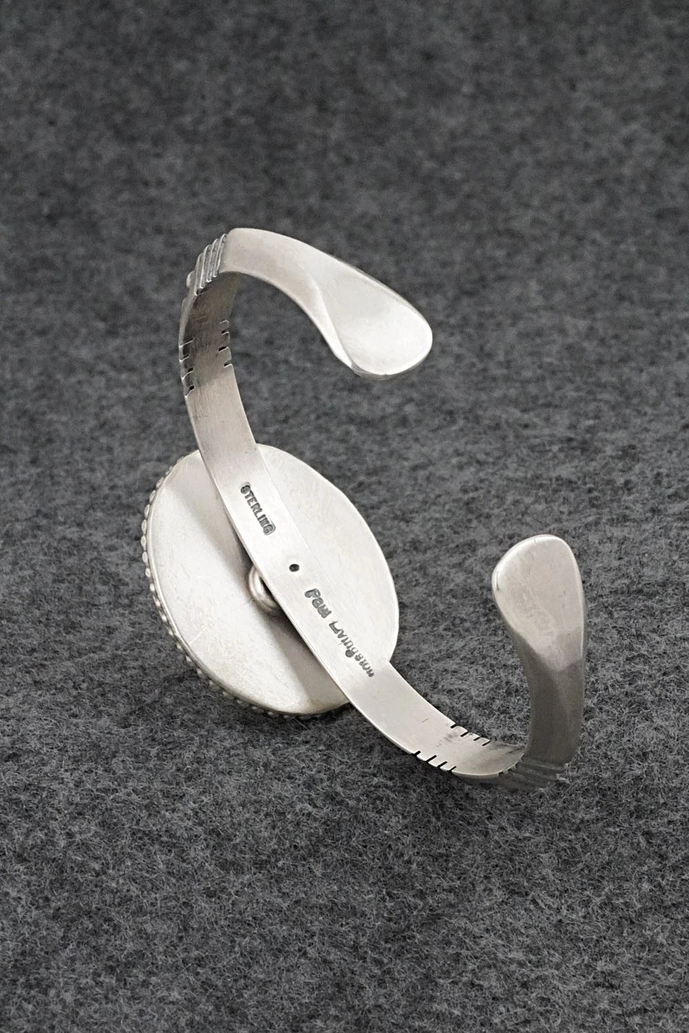 White Buffalo & Sterling Silver Bracelet - Paul Livingston