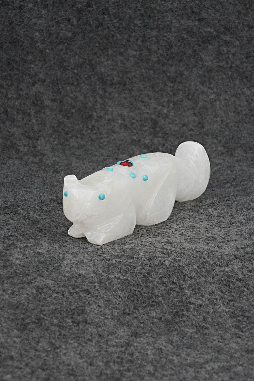 Mountain Lion Zuni Fetish Carving - Dannette Laate