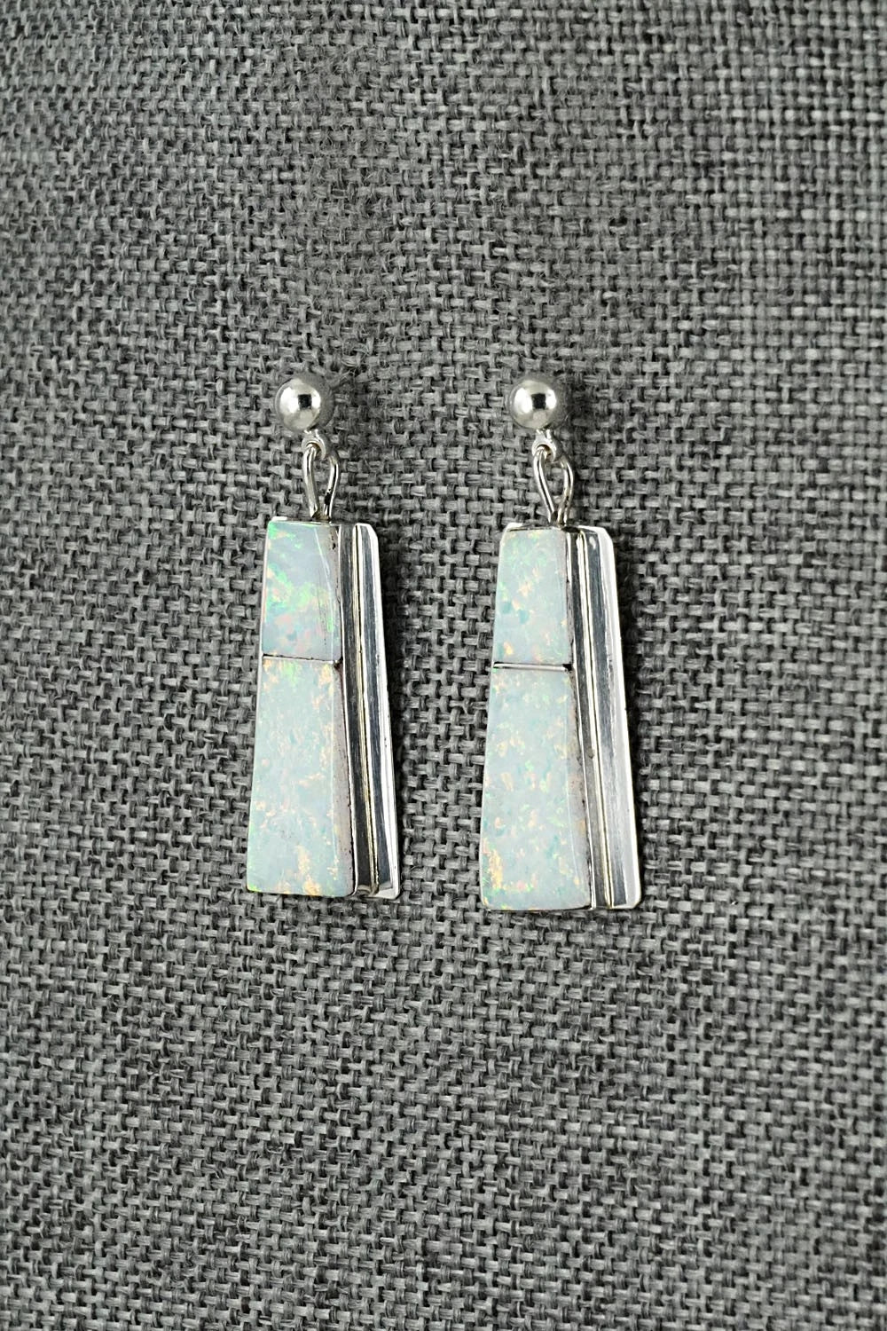 Opalite & Sterling Silver Earrings - Brenda Pete