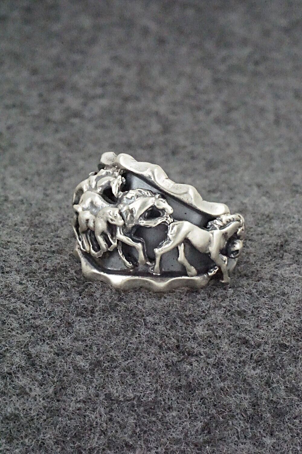 Sterling Silver Ring - Genevieve Francisco - Size 8