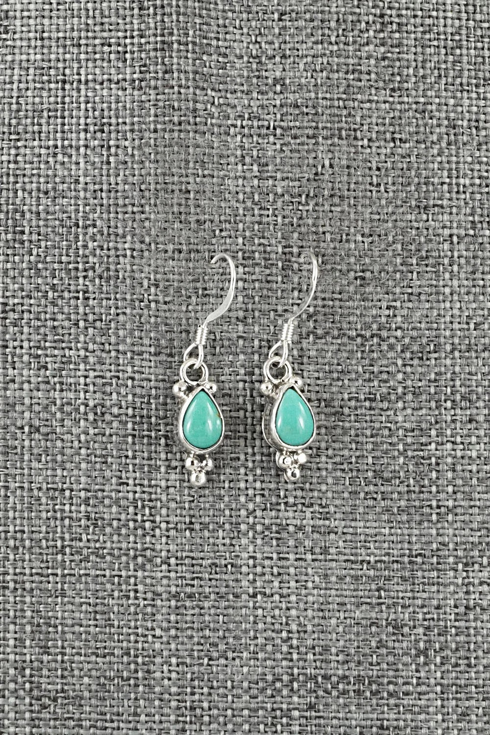 Turquoise and Sterling Silver Earrings - Sharon McCarthy