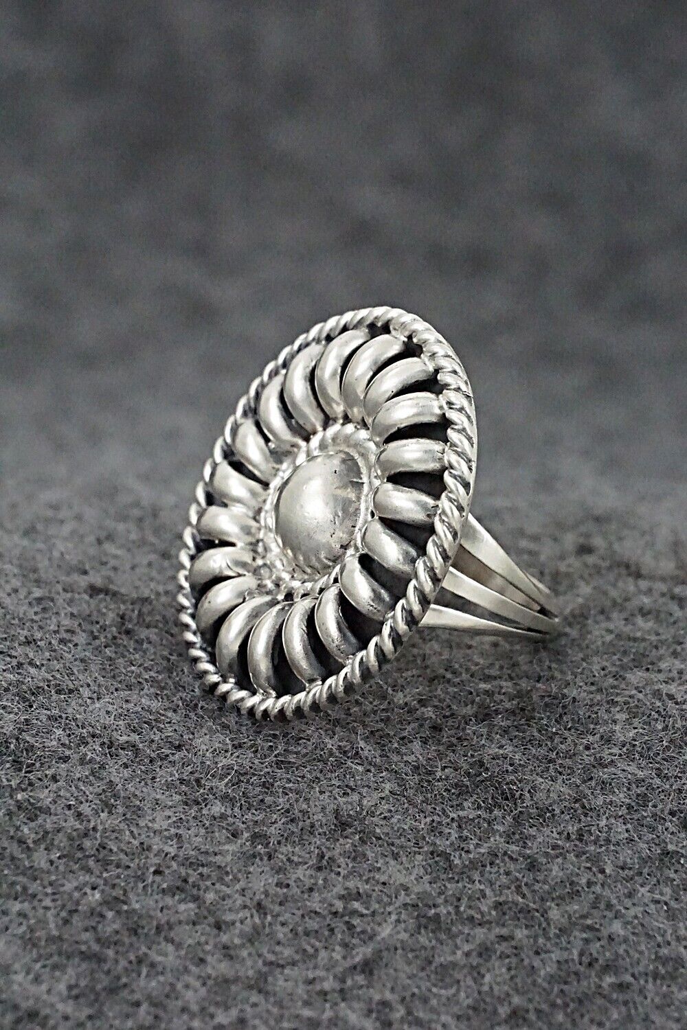 Sterling Silver Ring - Manuel Johnson - Size 8