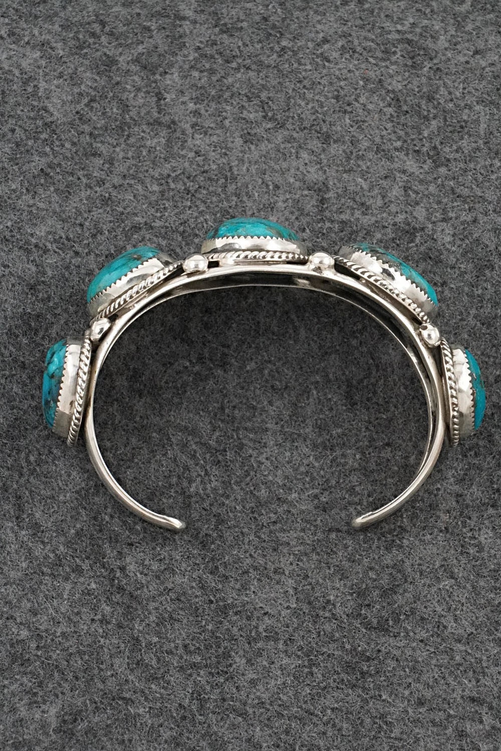 Turquoise & Sterling Silver Bracelet - Ray Nez