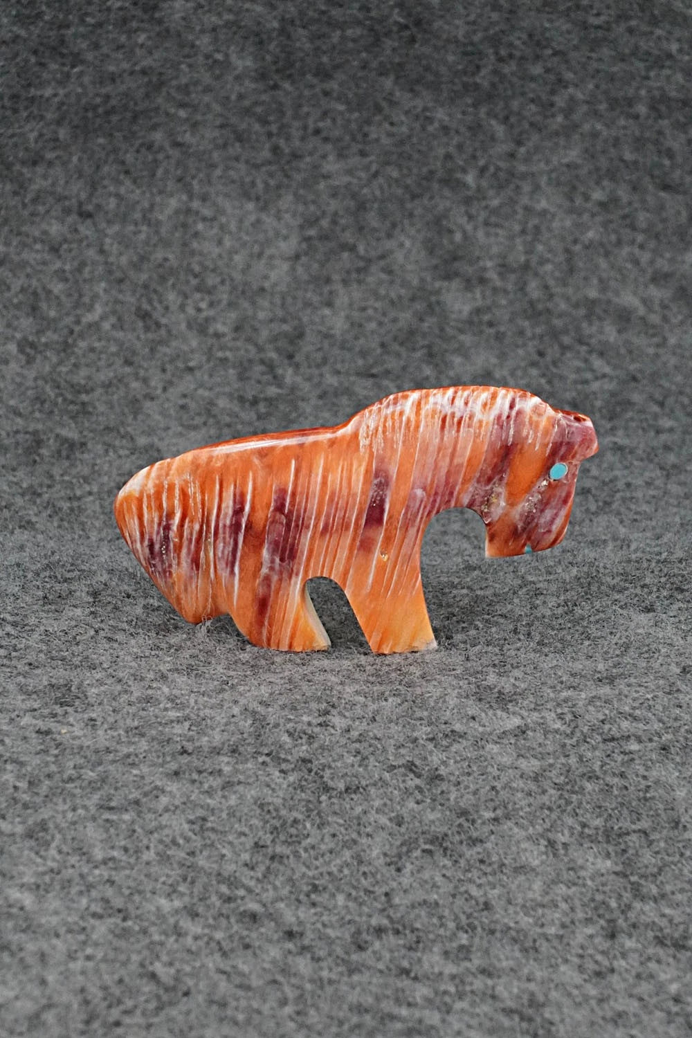 Horse Zuni Fetish Carving - Kenric Laiwakete