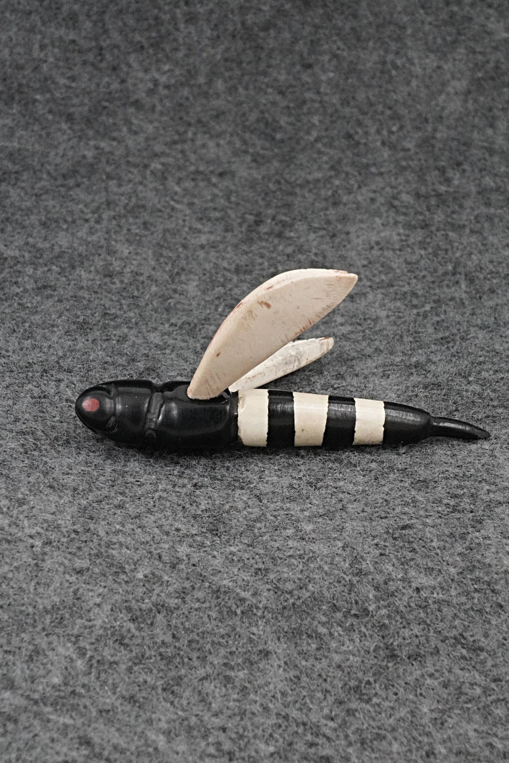 Bee Zuni Fetish Carving - Justin Red Elk
