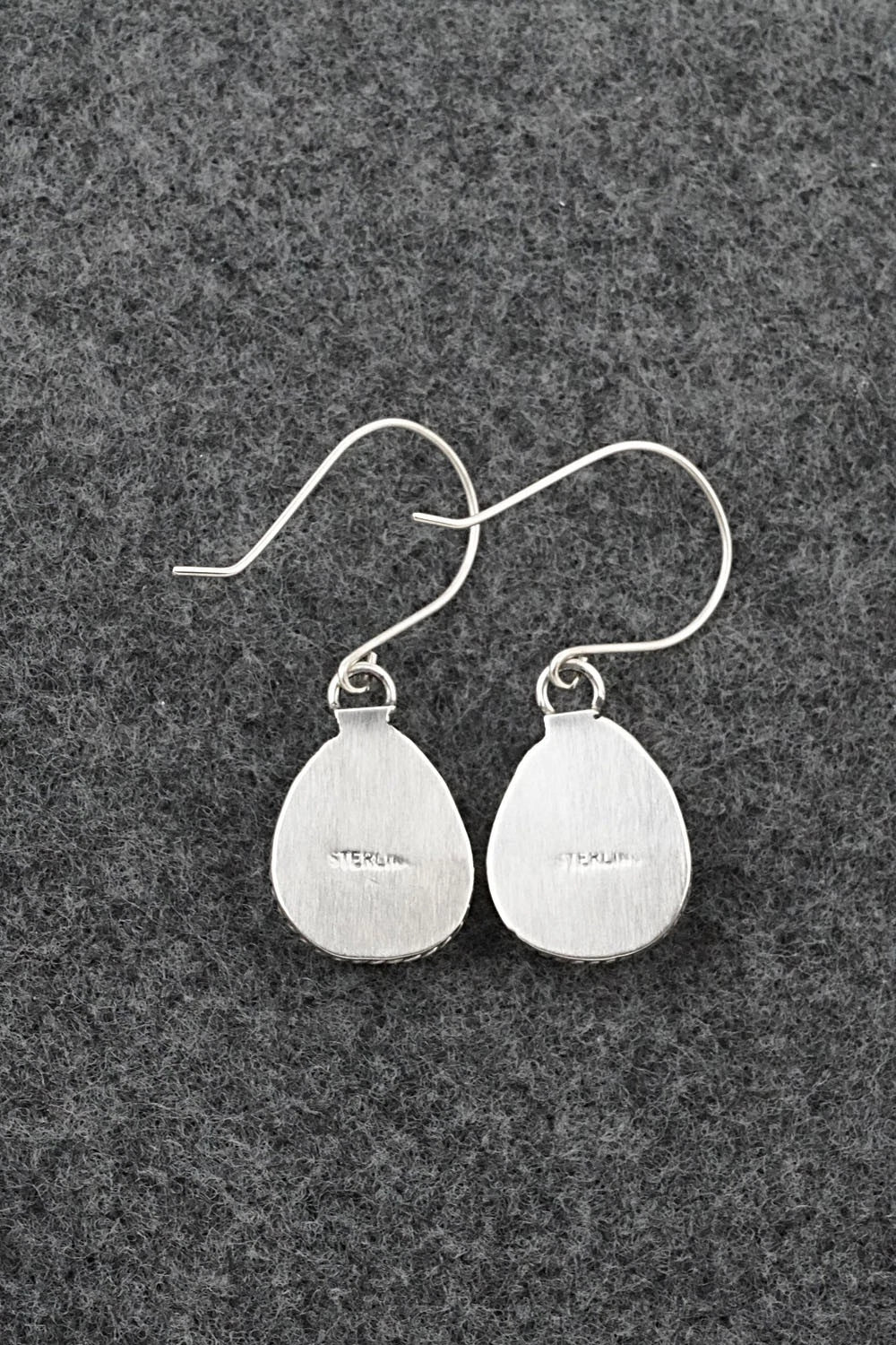 Turquoise & Sterling Silver Earrings - Rosemary Saunders